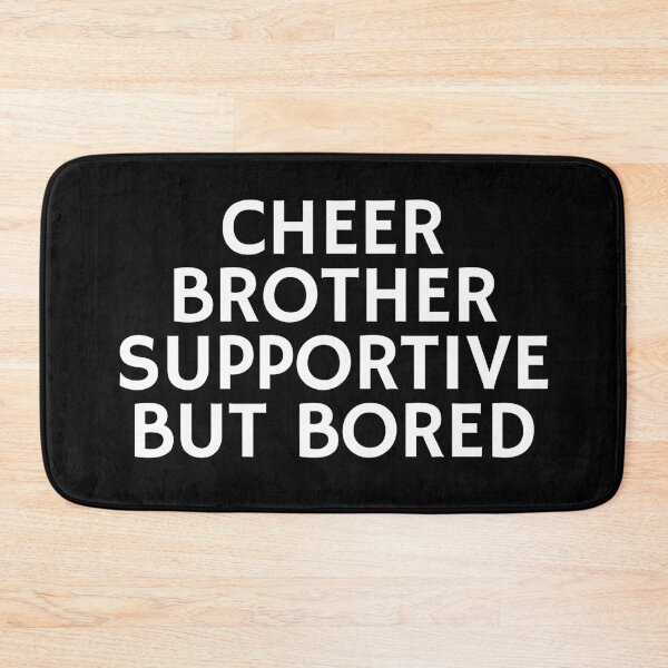 Item preview, Cheer Brother Supportive But Bored designed and sold by manandi1.