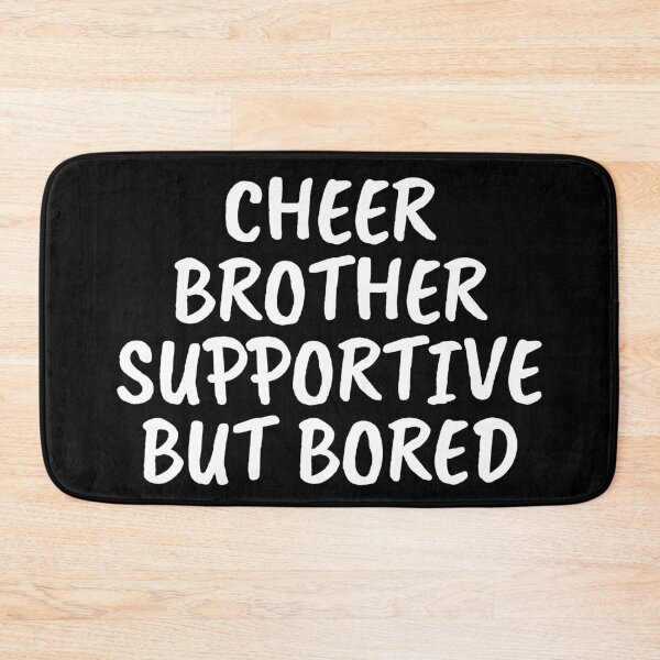 Item preview, Cheer Brother Supportive But Bored designed and sold by manandi1.
