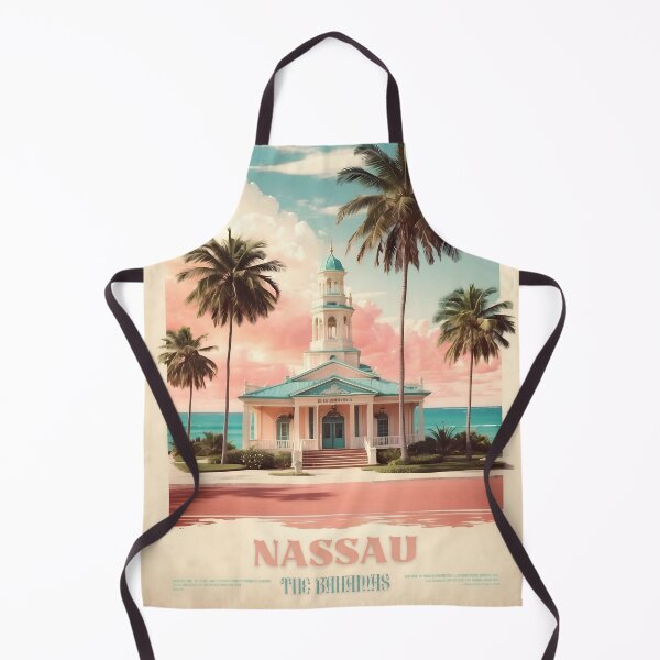 Item preview, Nassau Vintage Travel Poster - Caribbean Charisma Rediscovered designed and sold by Ceemko's Vintage Corner.