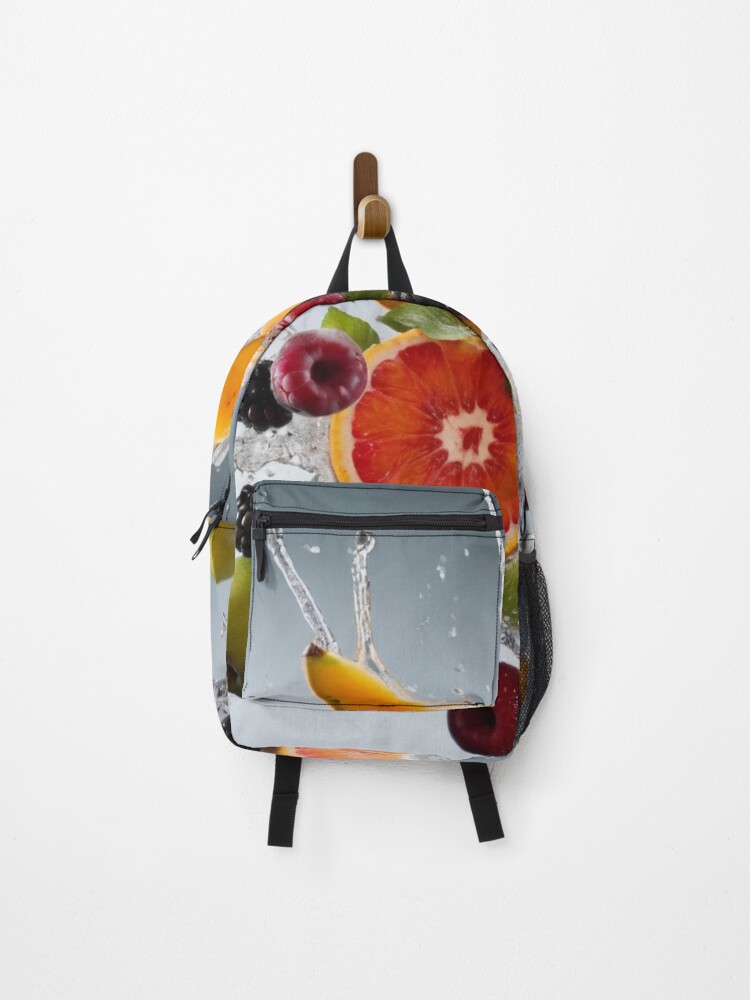 Thumbnail 1 of 3, Backpack, Exploding fruit designed and sold by jsebouvi.