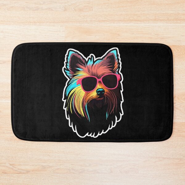 Item preview, Silky Terrier in Cool Sunglasses designed and sold by CUTEDOGGIEZ.