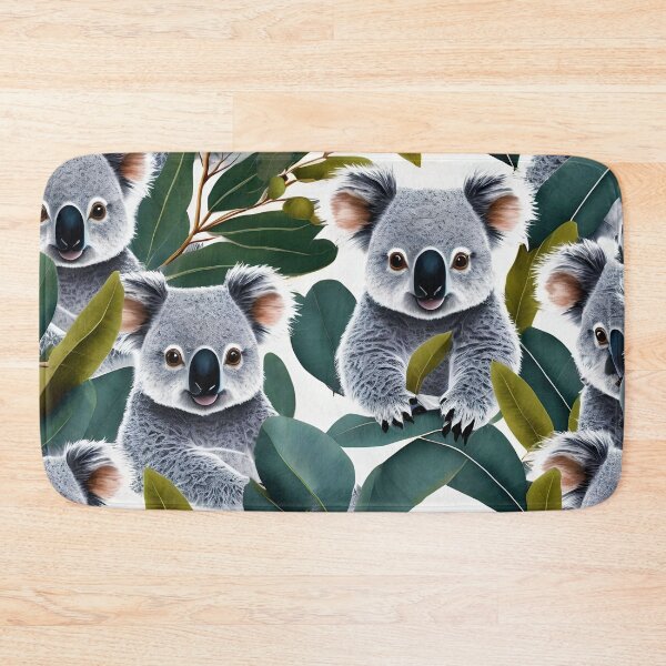 Item preview, Koalas and eucalyptus designed and sold by Ciervo Primavera.