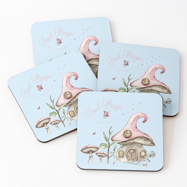 Item preview, Find Magic Everywhere – Mushroom House designed and sold by Flapi Store.