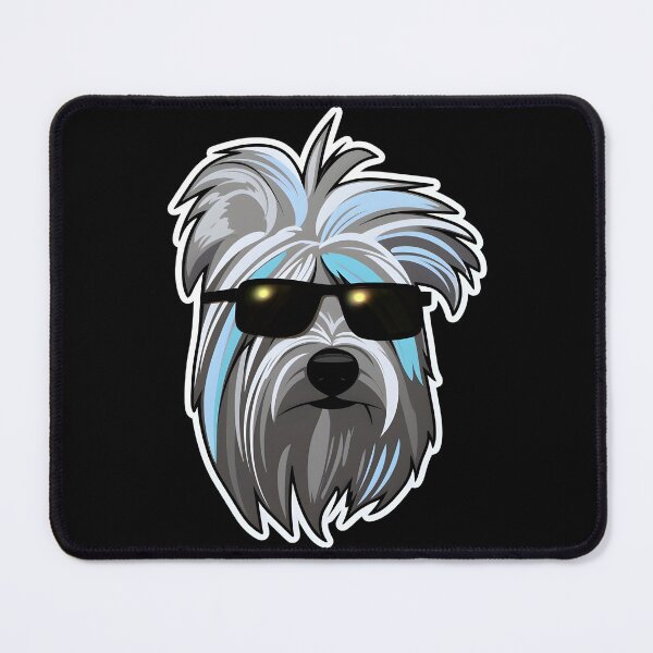 Item preview, Silly Glasses Soft-coated Wheaten Terrier designed and sold by CUTEDOGGIEZ.