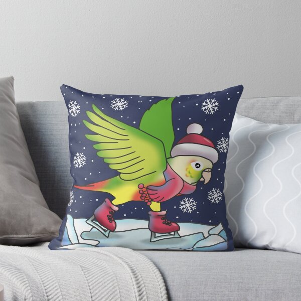 Item preview, Ice Skating Pineapple Conure designed and sold by FandomizedRose.