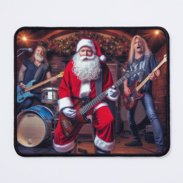 Item preview, Santa Claus, the lead singer of a rock band designed and sold by Cars-Audio-Fans.