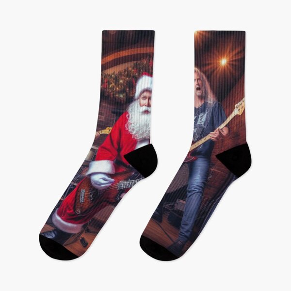Item preview, Santa Claus, the lead singer of a rock band designed and sold by Cars-Audio-Fans.