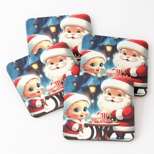 Item preview, Cute Santa on a date designed and sold by OutdoorArtistry.