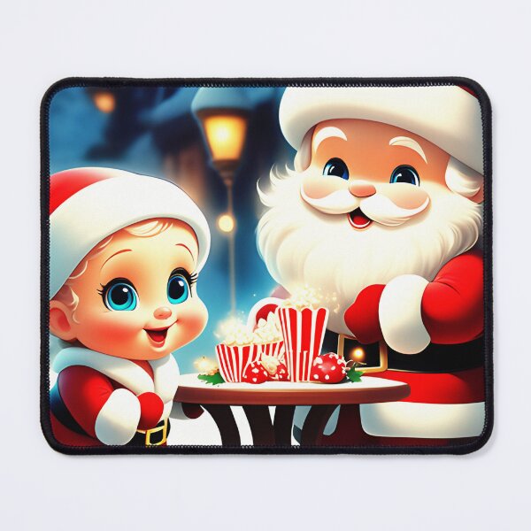 Item preview, Cute Santa on a date designed and sold by OutdoorArtistry.