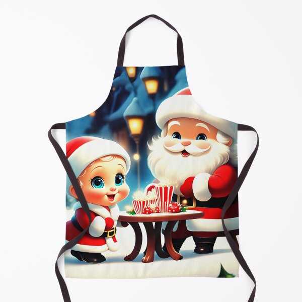 Item preview, Cute Santa on a date designed and sold by OutdoorArtistry.