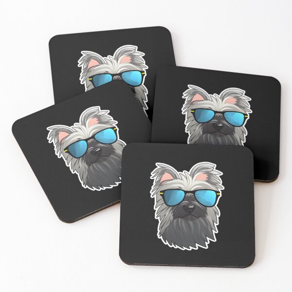 Item preview, Skye Terrier in Cool Sunglasses designed and sold by CUTEDOGGIEZ.