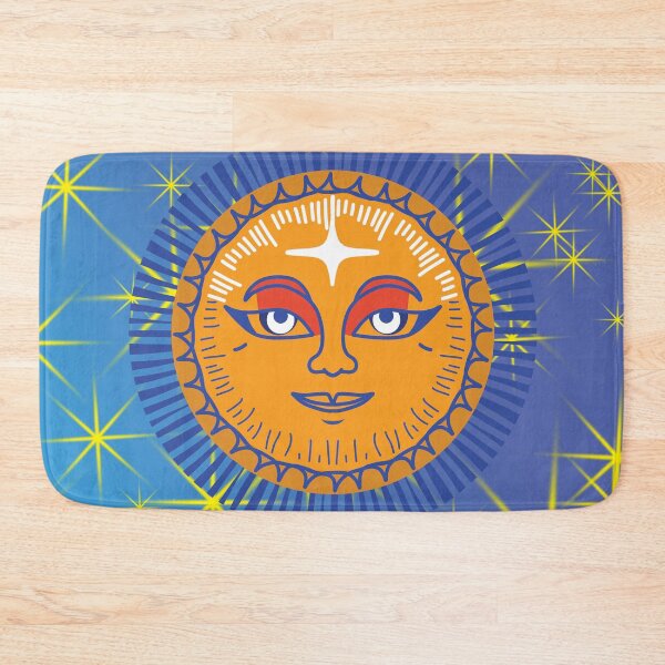 Item preview, Moon with face designed and sold by HarridanCreates.
