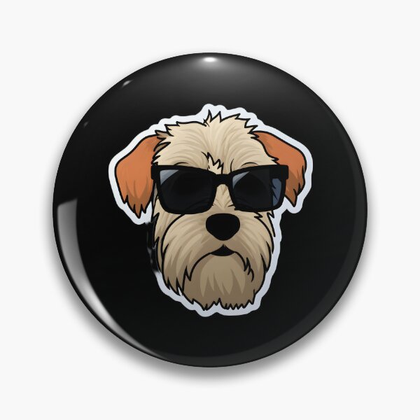 Item preview, Silly Glasses Skye Terrier designed and sold by CUTEDOGGIEZ.