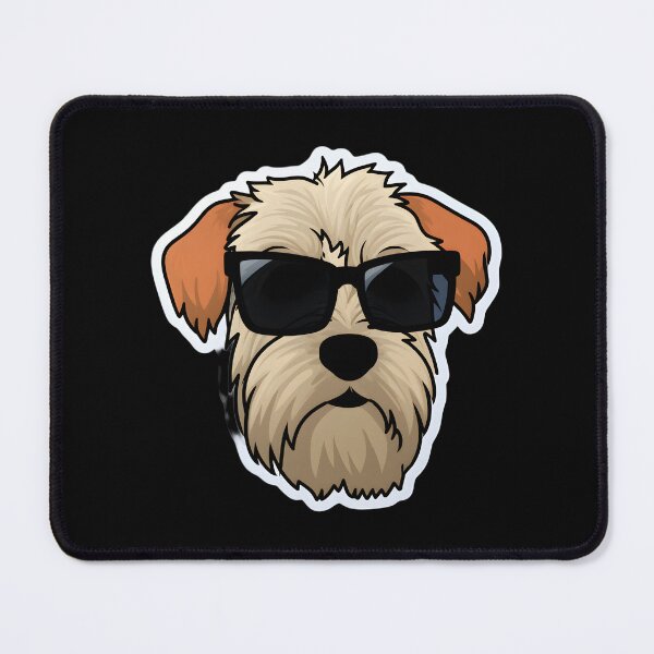 Item preview, Silly Glasses Skye Terrier designed and sold by CUTEDOGGIEZ.