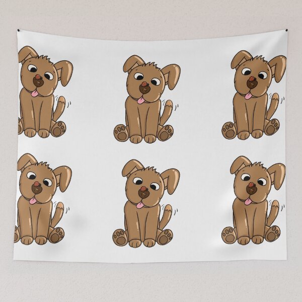 Item preview, A little puppy becomes friends with a ladybug designed and sold by Dreamagine.