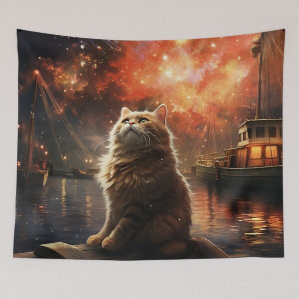 Item preview, Frenzy Cat 43 designed and sold by MyFancyDesigns.
