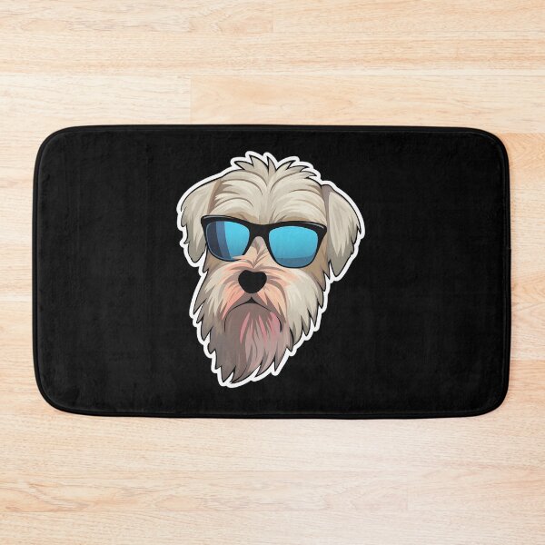 Item preview, Soft-coated Wheaten Terrier in Cool Sunglasses designed and sold by CUTEDOGGIEZ.