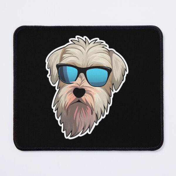 Item preview, Soft-coated Wheaten Terrier in Cool Sunglasses designed and sold by CUTEDOGGIEZ.
