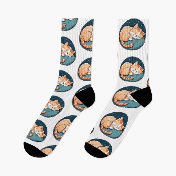 Item preview, CUTE CAT sleeping designed and sold by 123JUST4U.
