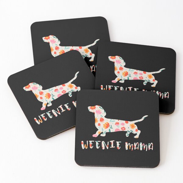 Item preview, Weenie Mama Dachshund floral designed and sold by HandicraftArt.