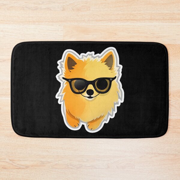 Item preview, Silly Glasses Spitz designed and sold by CUTEDOGGIEZ.