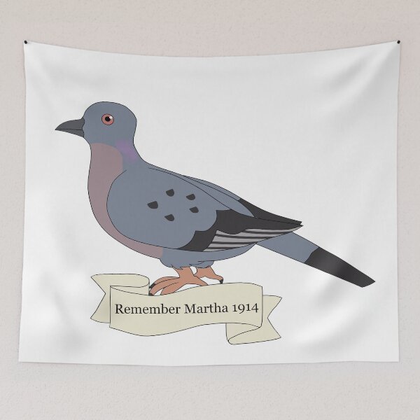 Item preview, Martha: The Last Passenger Pigeon designed and sold by RecentlyExtinct.