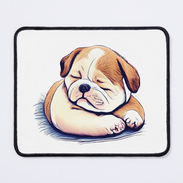 Item preview, CUTE DOG sleeping designed and sold by 123JUST4U.