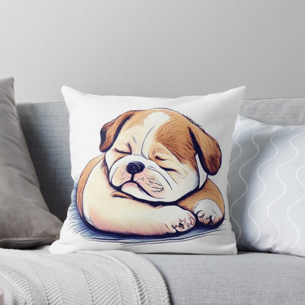Item preview, CUTE DOG sleeping designed and sold by 123JUST4U.