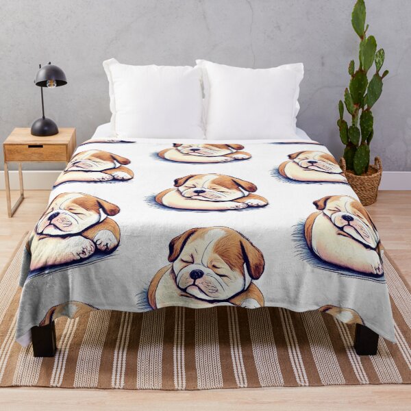 Item preview, CUTE DOG sleeping designed and sold by 123JUST4U.