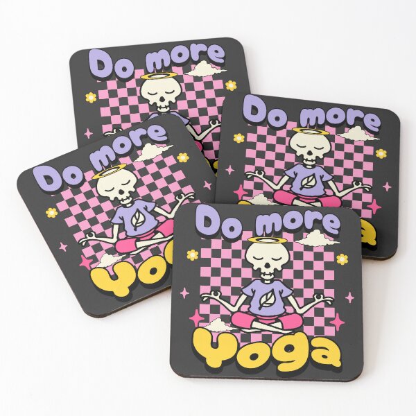 Item preview, Do more yoga skeleton designed and sold by ShirtSensation.