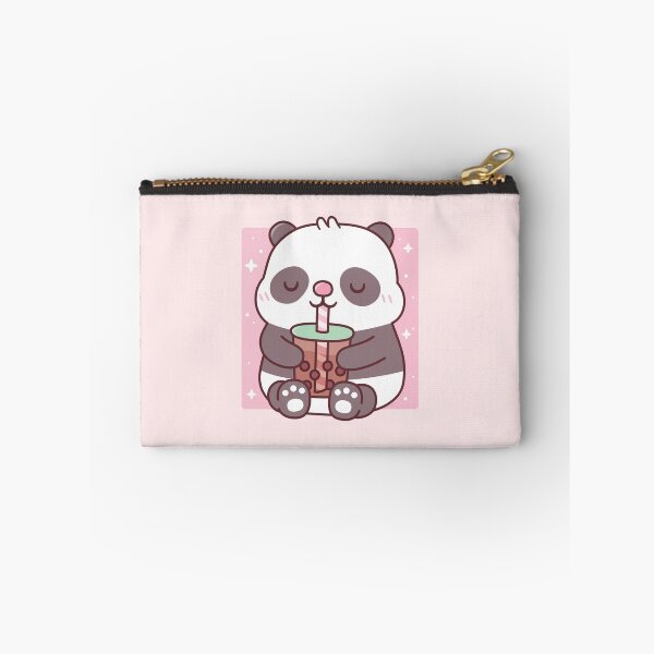 Item preview, Cute Little Panda Drinking Bubble Tea designed and sold by rustydoodle.
