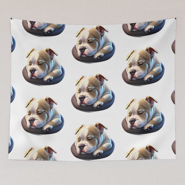 Item preview, CUTE DOG sleeping designed and sold by 123JUST4U.