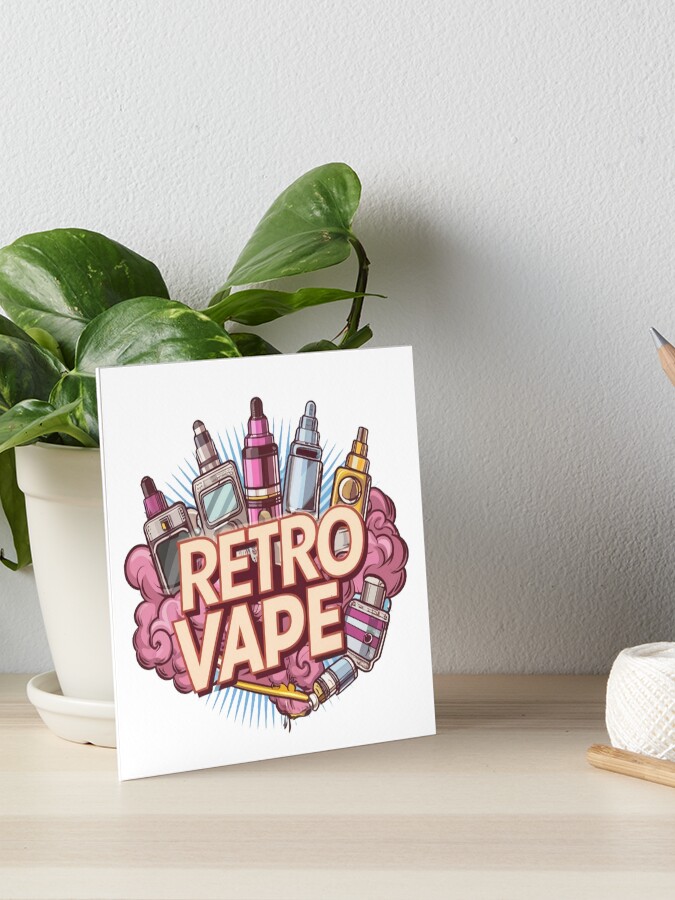 Retro Vape" Art Board Print for Sale by Thompika | Redbubble