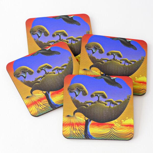 Item preview, Condor over jungle trees designed and sold by George Hutton Hunter.