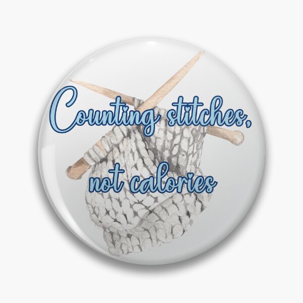 Item preview, Counting stitches, not calories.- Knitting design  designed and sold by Dominika Bednarska.