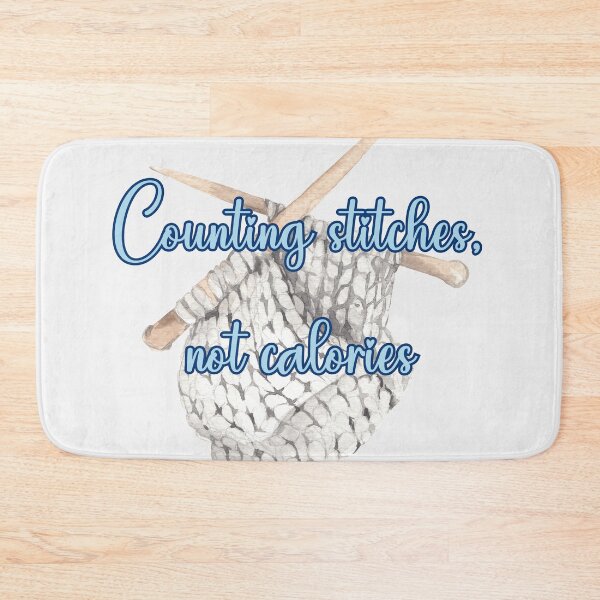 Item preview, Counting stitches, not calories.- Knitting design  designed and sold by Dominika Bednarska.