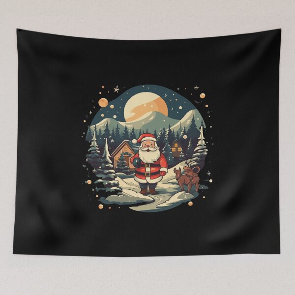 Item preview, One Starry Night in Santa's World designed and sold by Artisleek Designs.