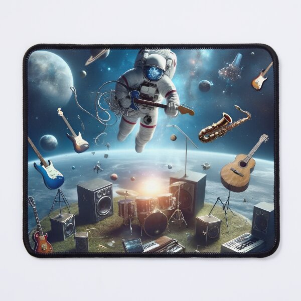 Item preview, "Cosmic Melody: An Astronaut's Symphony" designed and sold by APARTAI EU.