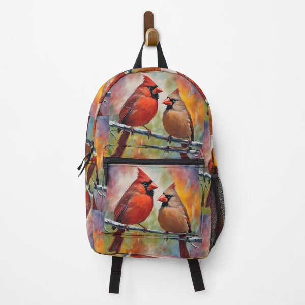 Item preview, Cardinal Pair Painting, Cardinal Bird Artwork, Northern Cardinal, Redbird designed and sold by Kmcantley.