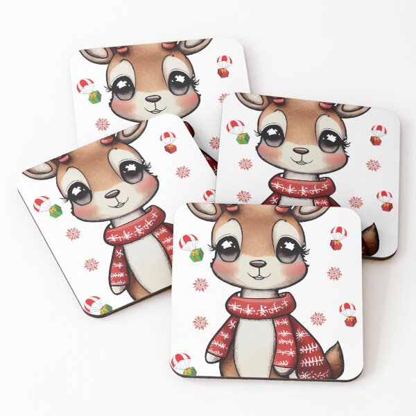 Item preview, Merry Christmas with a Cute Reindeer Case  designed and sold by dya-baino.