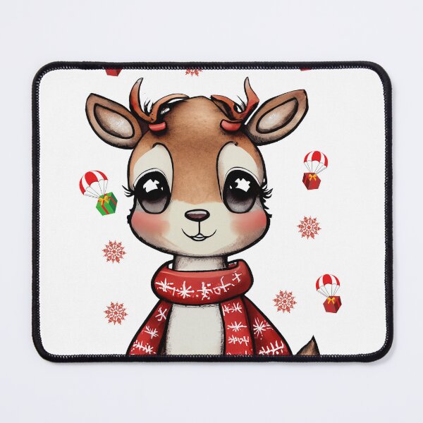 Item preview, Merry Christmas with a Cute Reindeer Case  designed and sold by dya-baino.