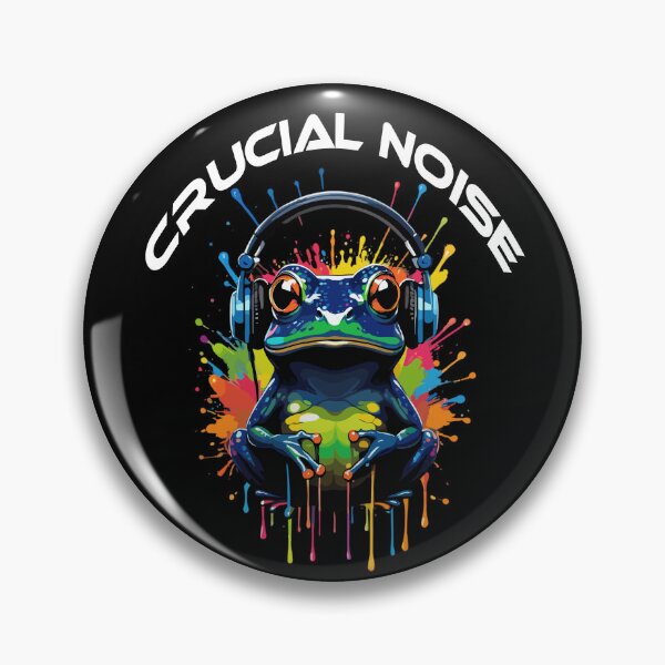 Item preview, Crucial Noise Frog designed and sold by RebelRule.