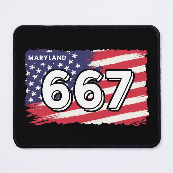 Item preview, Maryland Area Code 667 designed and sold by Reagan Towne.