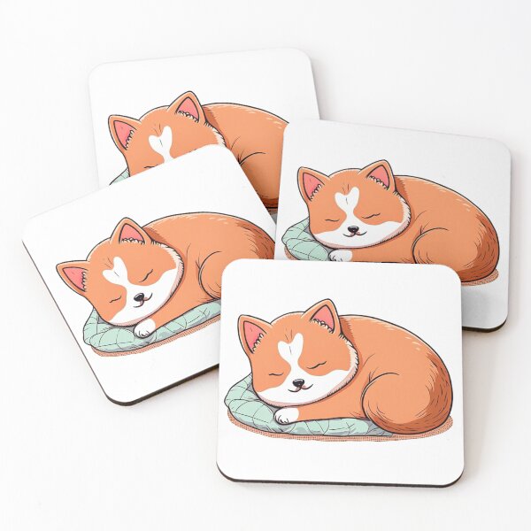 Item preview, CUTE DOG sleeping designed and sold by 123JUST4U.