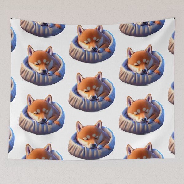 Item preview, CUTE DOG sleeping designed and sold by 123JUST4U.