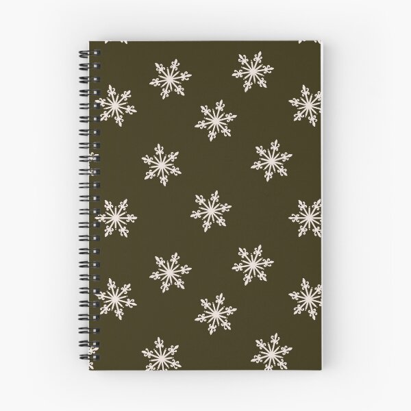 Item preview, Boho christmas snowflakes print designed and sold by pinkyfish1010.