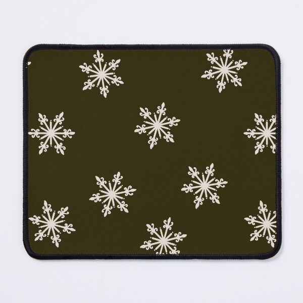 Item preview, Boho christmas snowflakes print designed and sold by pinkyfish1010.
