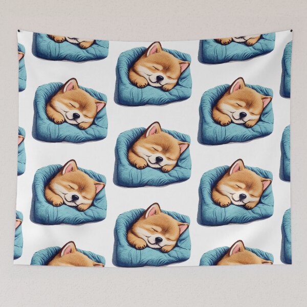 Item preview, CUTE DOG sleeping designed and sold by 123JUST4U.