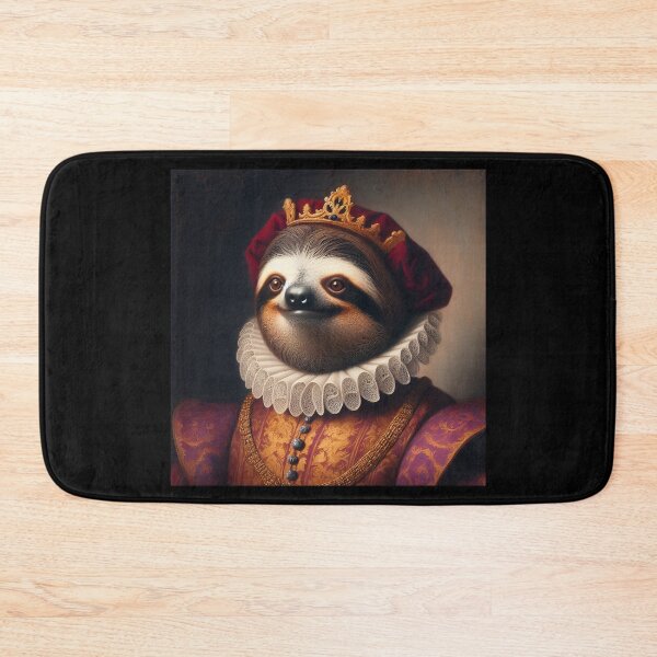 Item preview, Sloth Renaissance King designed and sold by CrankyOldDude.