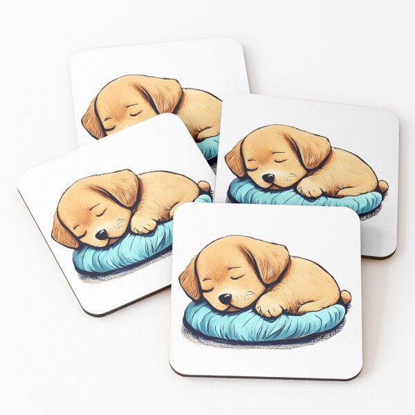 Item preview, CUTE DOG sleeping designed and sold by 123JUST4U.
